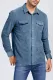 Men\'s Corduroy Flap Pocket Button Front Shirt