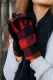 Screen Touch Plaid Gloves