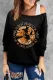 The Witches on Their Brooms Off Shoulder Long Sleeve Top