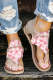 Flamingo Flat Sandals Summer Flip Flops