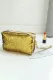 Discolor Gold Make up Bag Cosmetic Bag