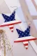 Star American Flag Earrings