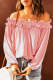 Puff Sleeve Ruffled Off Shoulder Blouse