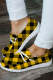 Plaid Flat Shoes Gypsy Jazz Shoes Boat Shoes