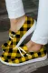 Plaid Flat Shoes Gypsy Jazz Shoes Boat Shoes