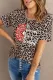 Leopard Mandala Short Sleeve T-shirt