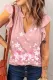 Cherry Blossom Butterfly Sleeve Top