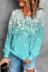 Blue Ombre Long Sleeve Top