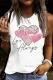 Pink Ombre Heart-Shaped Love Always Tank Top