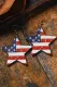 Independence Day Star Earrings
