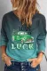 Loads of Luck Car Print Ombre Top