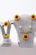 Sunflower Pendant Necklaces