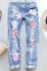 Be Kind Cherry Blossom Ripped Jeans