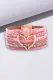Pink Love Heart Multilayer Bracelet