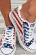American Flag Independence Day Canvas Shoes
