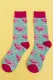 Lovely Flamingo Socks