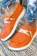 Orange Casual Flat Shoes