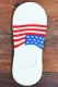 American Flag Men's Summer Thin Slip Slip Cotton Socks for Men