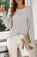 Floral Loose Long Sleeve Blouses