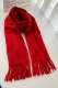Solid Red Scarves
