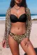 Leopard Floral Cross Criss Bodycom Sexy Bikinis Sets