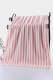 Pink Coral Velvet Love Towel Soft Absorbent Couple Bath Towel
