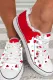 Valentine's Day Heart-shape Daily Canvas Shoes