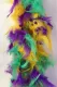 Mardi Gras Carnival Mix color Feather Party Decoration