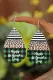 Green Striped Leopard Plaid Holiday Wishes Letters Print Earrings