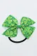 St. Patrick's Day Clover Bow Hair Ornament