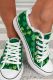St. Patrick's Day Clover Flats Canvas Shoes