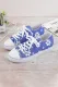 Flower Print Casual Canvas Shoes