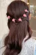 Pink Camellia Floral Hair Accessories