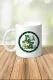 St. Patrick's Day Clover Horseshoe Cup Mug