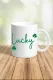 St. Patrick's Day Lucky Custom Ceramic Mug