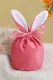 Rose Easter Bunny Ears Velvet Bag Gift Box Sugar Box Wedding Wedding Candy Box