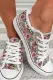 Floral Casual Daily Flat Canavs Shoes