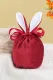 Easter Bunny Ears Velvet Bag Gift Box Sugar Box Wedding Wedding Candy Box