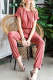 Ribbed Short Sleeve Jumpsuit