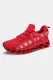 Red COME ON Baseball Graphic Non Slip Walking Tennis Blade Type Fashion Sneakers