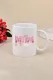 Personalized Custom Floral MOM Letter Mugs - Design Your Own