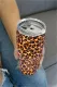 Leopard Print New Car Cup Insulation
