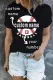Custom Personalized Name Number Baseball Graphic Crew Neck T-shirt