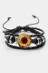 Sunflower PU Leather Adjustable Bracelets