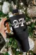 Personalized Custom Baseball Number Graphic 304 Stainless Steel Double Insulated Cup
