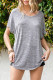 Round Neck Shift Casual T-Shirts