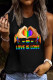 Love is Love Round Casual Tank Tops