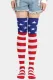 Independence Day Pentagram Socks Stockings