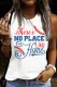 There's No Place Like Home  Round Neck Casual Tank Tops