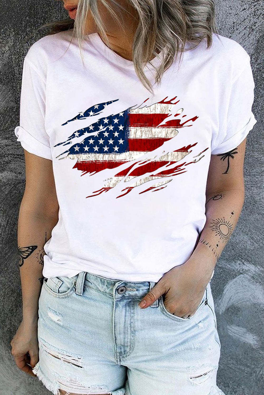 AMERICAN FLAG T-SHIRTS